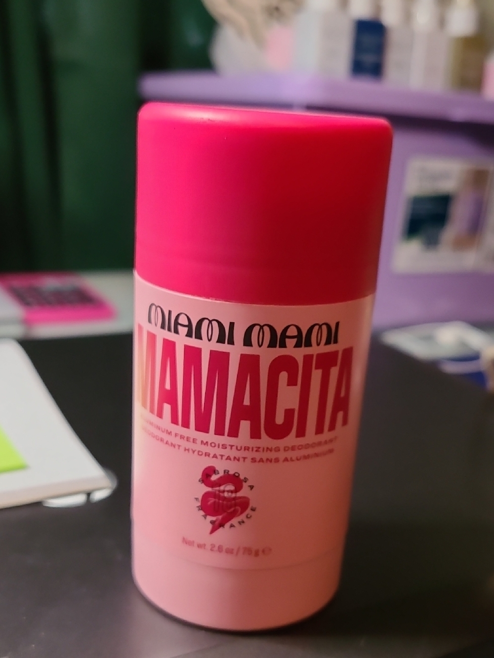 Mamacita Pink Moisturizing Deodorant Stick